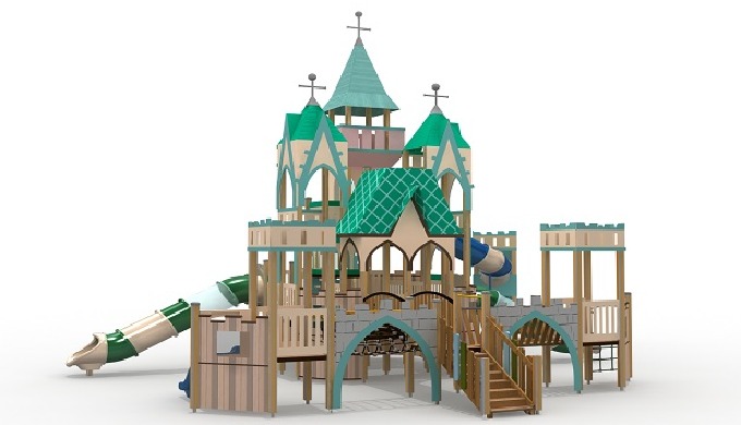 It is a playground inspired by children's favorite subjects such as fairy tale, vehicles, castles, e...