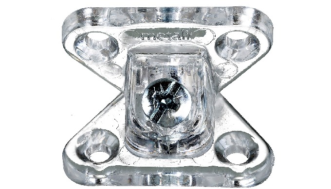 Mini Corner Fittings Transparent - item code - 2002 -