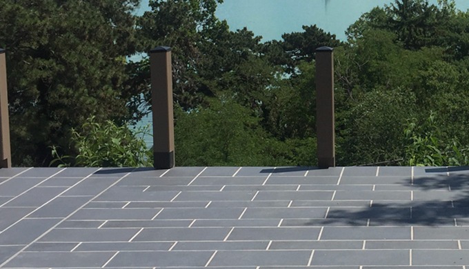 Baldosas de gres natural para exteriores