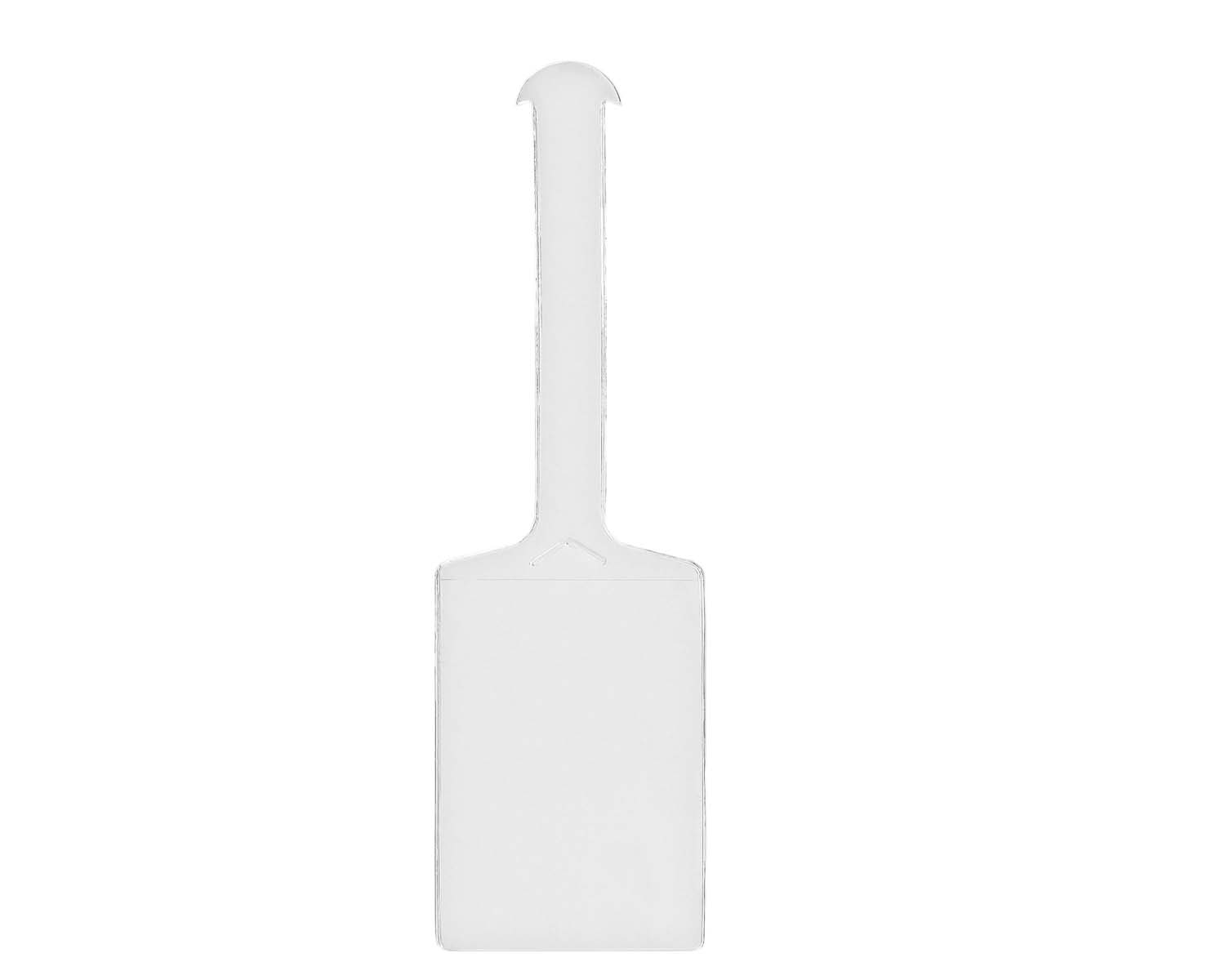 3-11/16 x 8-5/8 assembled luggage tag