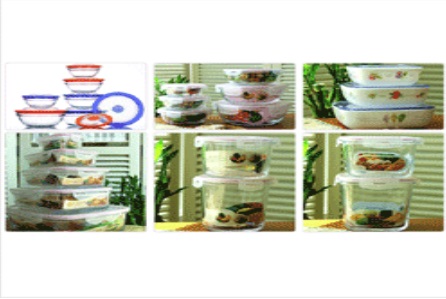 >>Sanitary containers with no environmental hormone - Glass hard-lock tempered-glass airtight ...