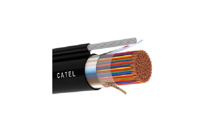 Câble hybride multiconducteur monomode à fibre optique +