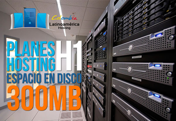 Hosting H1 Espacio en disco: 300 MB Transferencia mensual: 4 GB Cuentas de E-mail: 2 Bases de datos:...