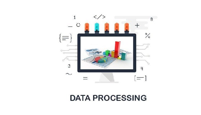Data processing. We are processing your data. Data processing. Обработка данных картинки. Commercial data.