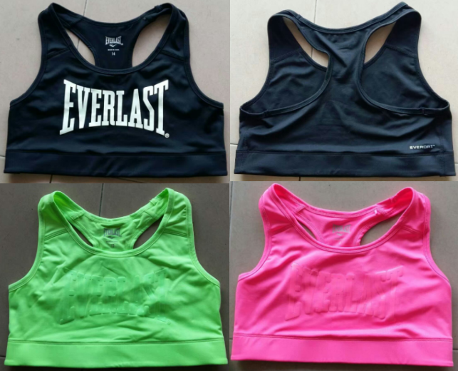 EVERLAST brand stock lot on sales: 12,000pcs Ladies sport vest TC1-697, 3colors, 8/10/12/14/16, Just...