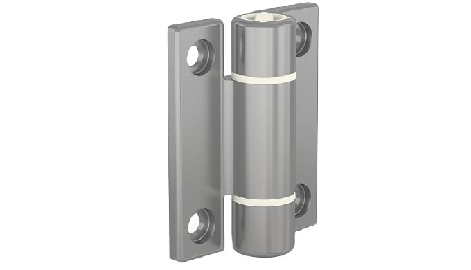 Charnières en inox à ressort non visible