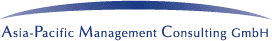 Die Asia-Pacific Management Consulting GmbH (APMC) ist eine auf Asien spezialisierte Unternehmensber...