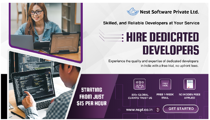 Hire dedicated developers for just $15/hour with no upfront costs. Experience the quality and expert...