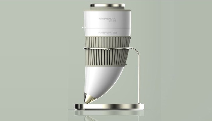 This product is a portable air purifier that can check sensor information such as air cleanliness, f...
