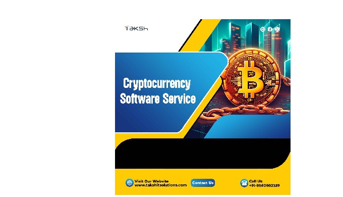 Taksh IT Solutions offers top-tier Cryptocurrency Software solutions in India, providing comprehensi...