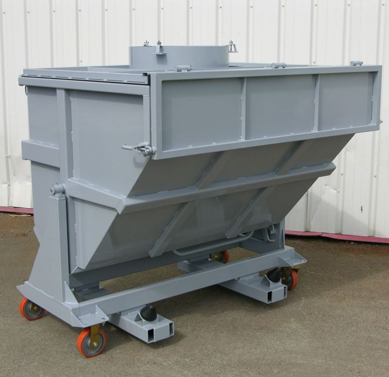Benne pour aspiration basculante