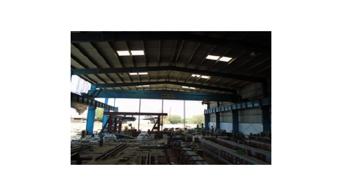 Brady & Morris manufactures Single Girder Cranes in capacities ranging from 500Kg to 20T. These cran...