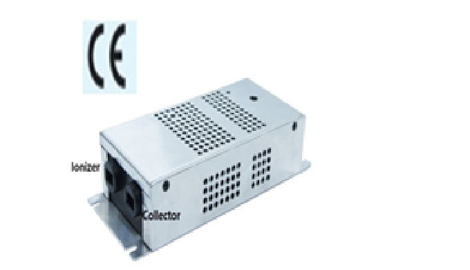 The electric precipitator consists of an Ionizing part, a Collecting cell part . This method is call...