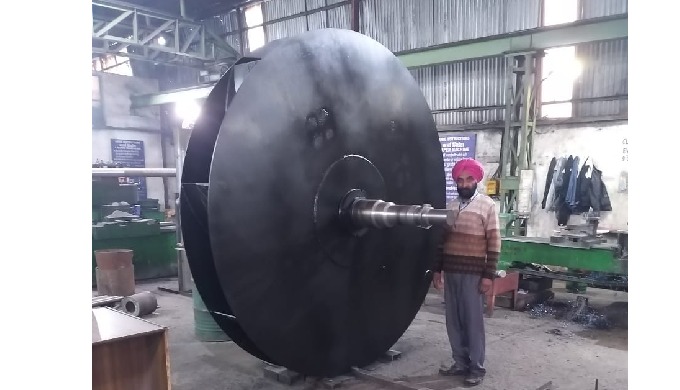 ID Fan Impeller with Shaft