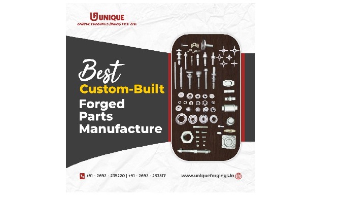 Best Custom Built Forged Parts Manufacturers. Management at Unique Forgings (India) Pvt. Ltd. compri...