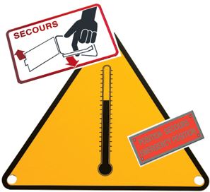 Plaques de sécurité