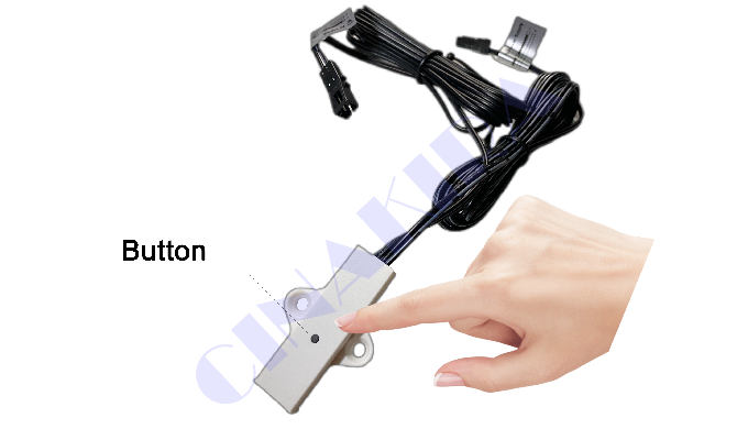 Dual Function IR 12-24VDC Hand Wave Shake Door Contact Trigger Sensor Open Switch in Cabinets Counte...