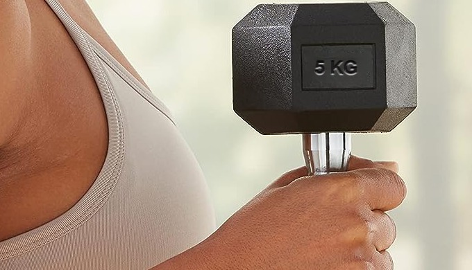 Enhance your strength training with our Hex Dumbbells. Achieve your fitness goals and elevate your w...
