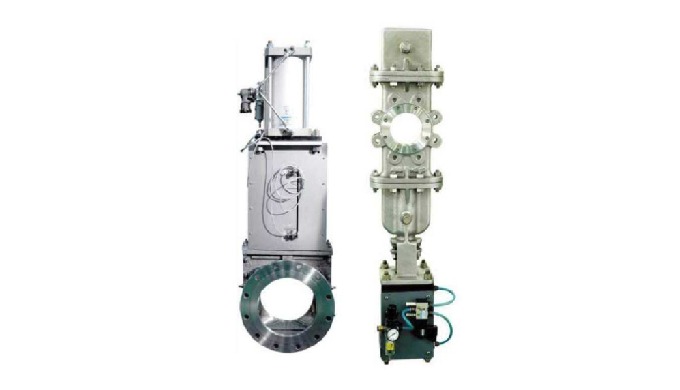 Usually Slide gate valve is installed under the silo and designed to improve the quality of the pipe...
