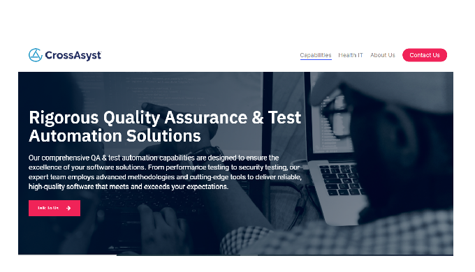 Our comprehensive Automated Software Testing Services capabilities are designed to ensure the excell...