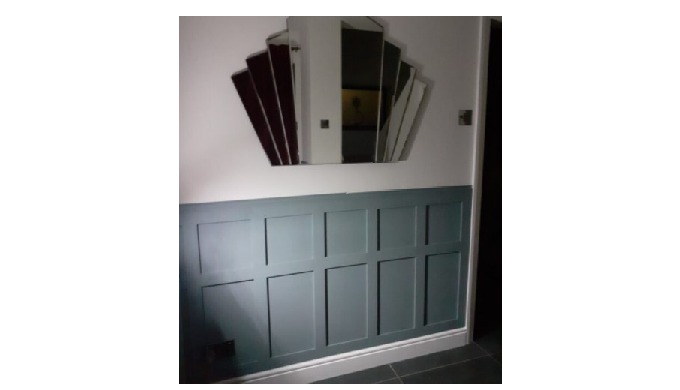 DIY Wall Panels in our quintessential Edwardian Style that measure 1130mm High by 320mm Wide to cove...