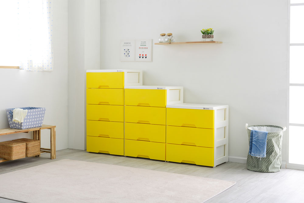 - Premium kids and baby large size storage drawer - 3~5 drawers - Simple and modern design for inter...