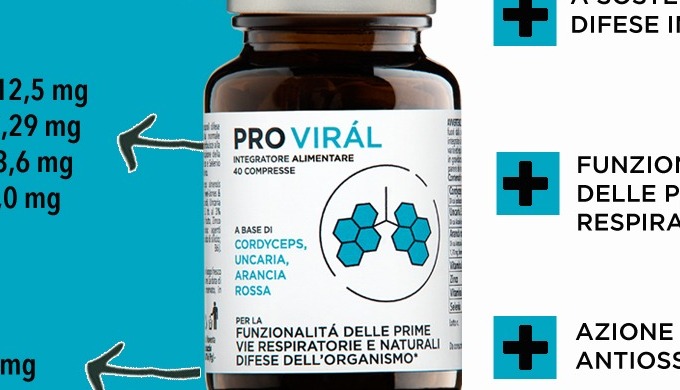 PRO VIRAL Pro Viràl è un prodotto della linea Protector della Fortebraccio Pharma che ha una formula...