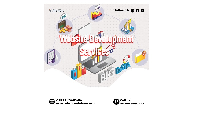 Taksh IT Solutions delivers comprehensive Website Development Services, crafting bespoke digital sol...