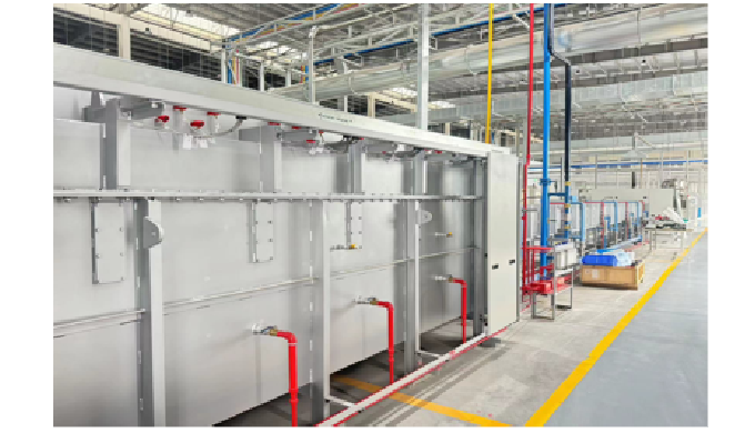 Mesh belt furnace (welding furnace)