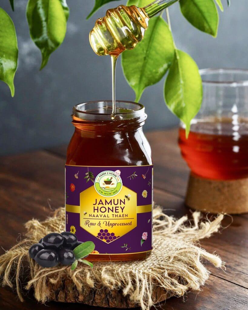Bharat Unani Pharmacy presents Jamun Honey, a premium, natural honey derived from the nectar of Jamu...