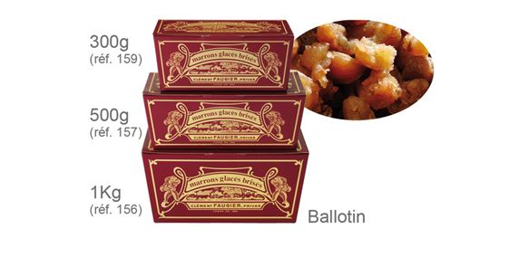 Marrons Glacés Brisés Frais