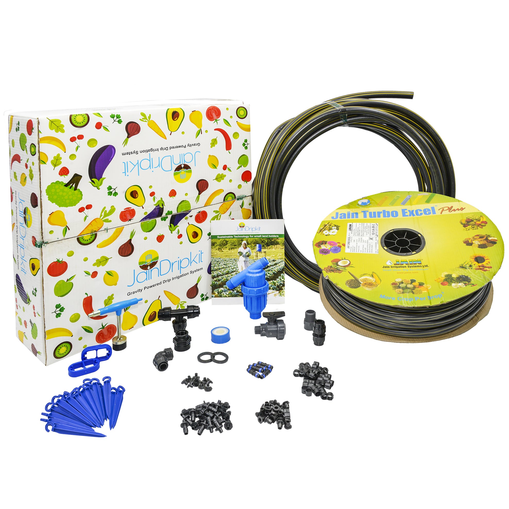 Maximize your crop yield while minimizing water waste with the Dripco Drip Irrigation System. This a...