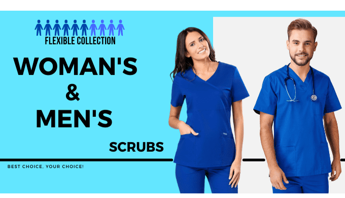 A medical blouse is a practical piece of clothing for every healthcare professional. Women's slim fi...