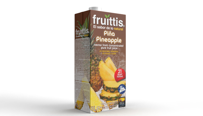 Fruittis Nectar. Pineapple.