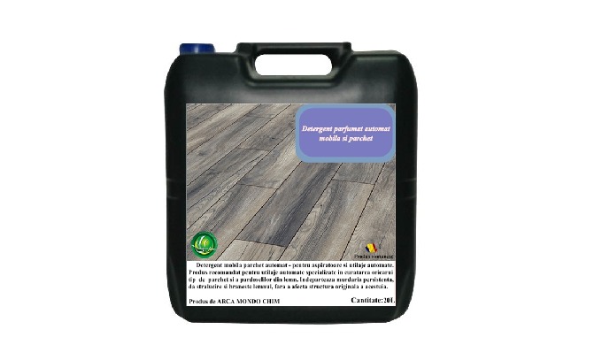 Detergent mobila parchet Automat - pentru aspiratoare si utilaje automate. Produs recomandat pentru ...