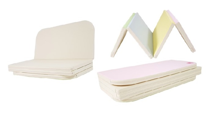 4folder mat - advantages : Utilizing the space, Simplicity move