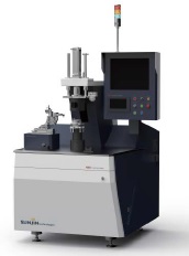 It test output and stability of ABS sensor ring that is magnetized ring for auto mobility wheel spee...