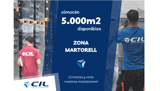 CIL Logística habilita 5.000m2 en sus instalaciones de la zona de Martorell
