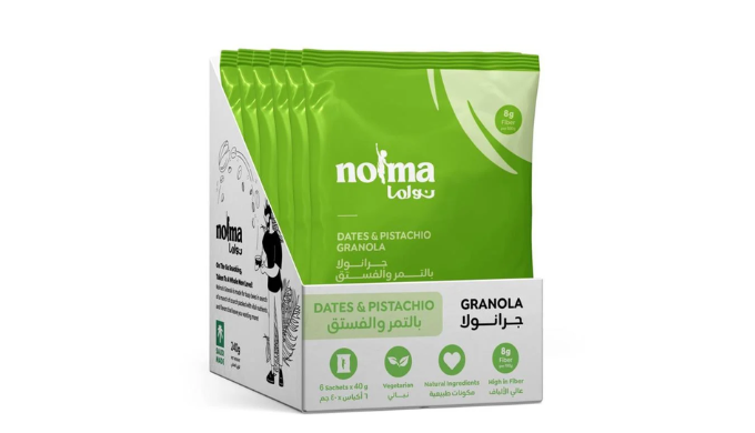 NOLMA Dates & Pistachio Mini Granola Box