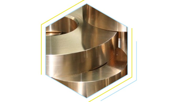 Existe en rond plein et creux - Bronze Cusn7 : bronze mi-dur d’usage courant, utilisé pour des pièce...