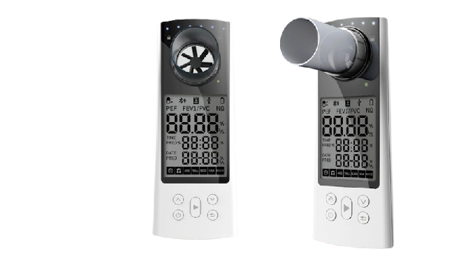 CONTEC Spirometer SP80B: Le SPIROMÈTRE est un équipement portatif permettant de vérifier l'état des ...