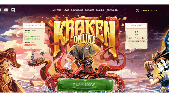We are the developers of the online game Kraken Online This game is absolutely free for every player...