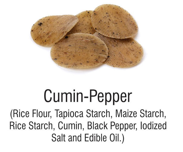 Masala Based Single Layered Papad ( Snacks Pellets)