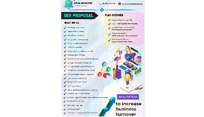 Royal Developer provides a comprehensive suite of SEO services designed to boost your website’s visi...