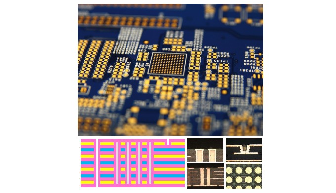 Application: Medical Technology: Multilayer 6 layer with laser via and UBGA...