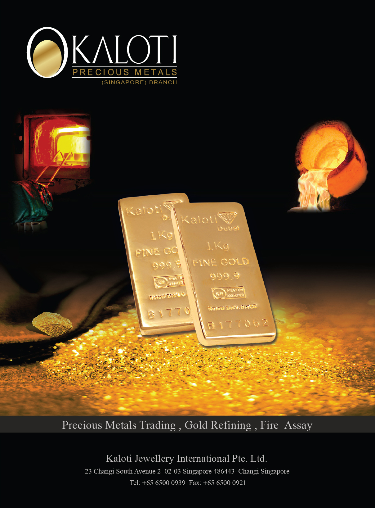 Kaloti Precious Metals has a full-service assaying facility in Dubai, Hong Kong, Sharjah, Singapore,...