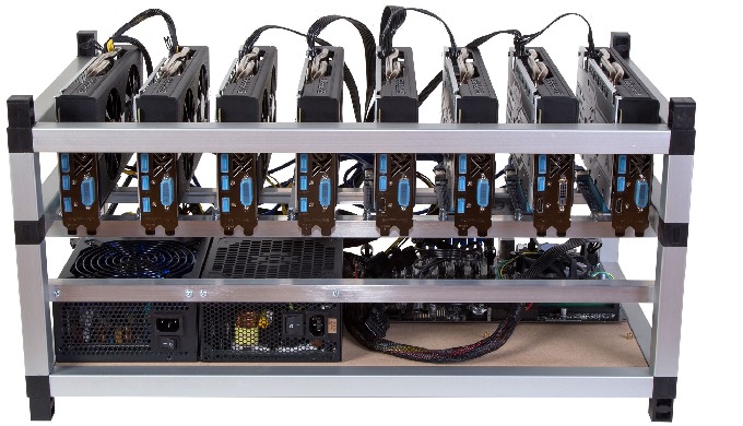 8 GPU AMD MINING RIG RIG 8 GPU AMD MINER – Order Ethereum Mining rigs Online Remote control from you...