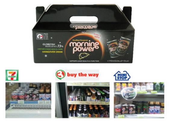 Morning Power®What is difference of other relieving hangover products? -Morning Power®uses globefish...
