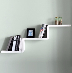 Terraced floating shelf