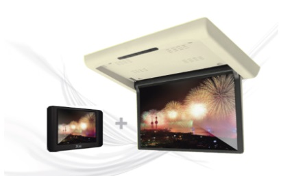 13.3 Inch Motorized DMD Monitor with Sub(3.5 Inch) Monitor [XM-1360DUD]